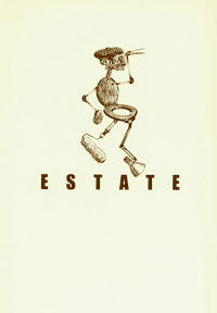 Estate Exhibition catalogue cover
